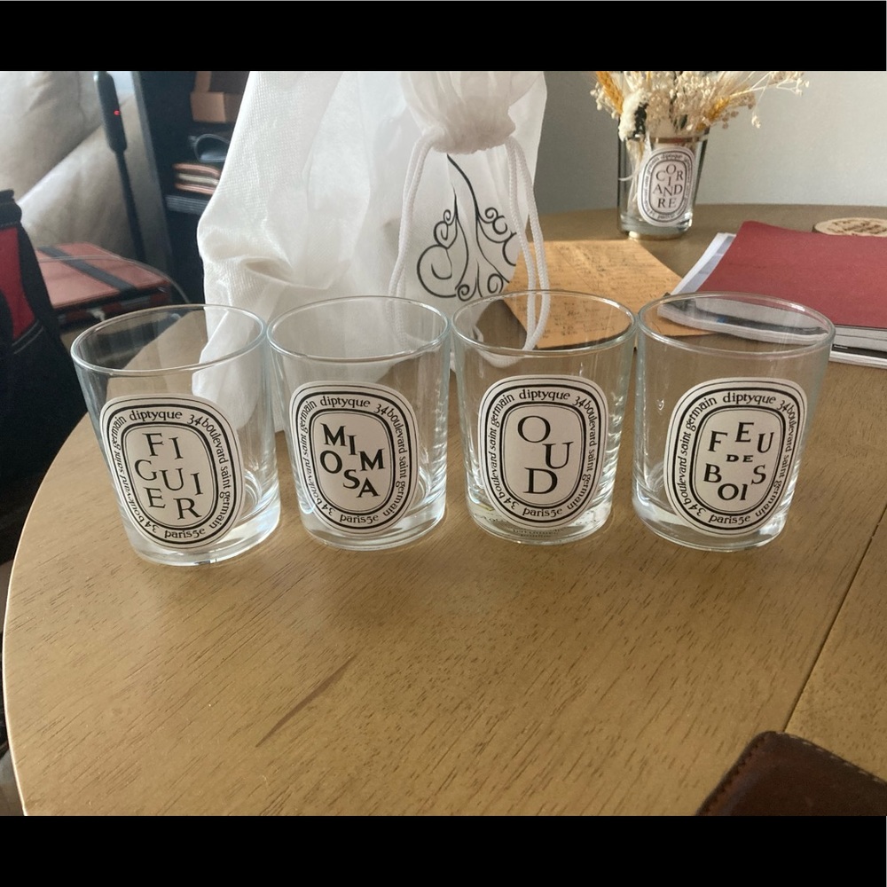 Diptyque candle holders